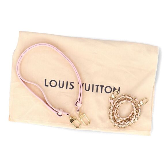 Louis Vuitton Pochette Accessoires Hardware Gold Leather Pink Shoulder Bag - Picture 6 of 6